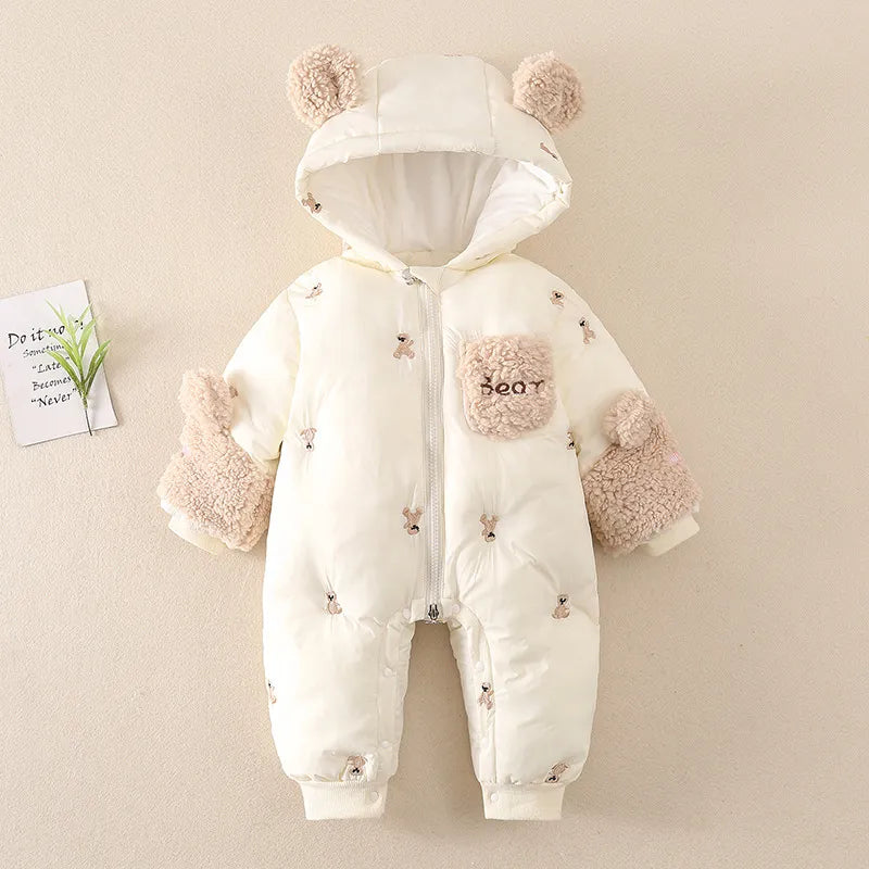 Cotton Padded Baby One-Piece