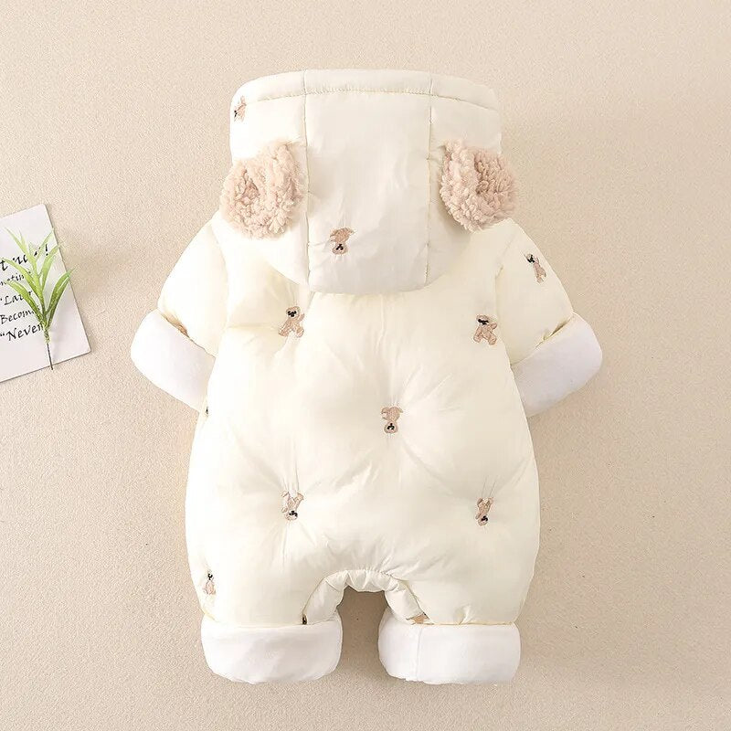 Cotton Padded Baby One-Piece